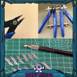 Nine Sea Gundam Pencil sharpener with blade + Cutting Plier Tool 